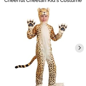 XS Kids Cheetah Costume